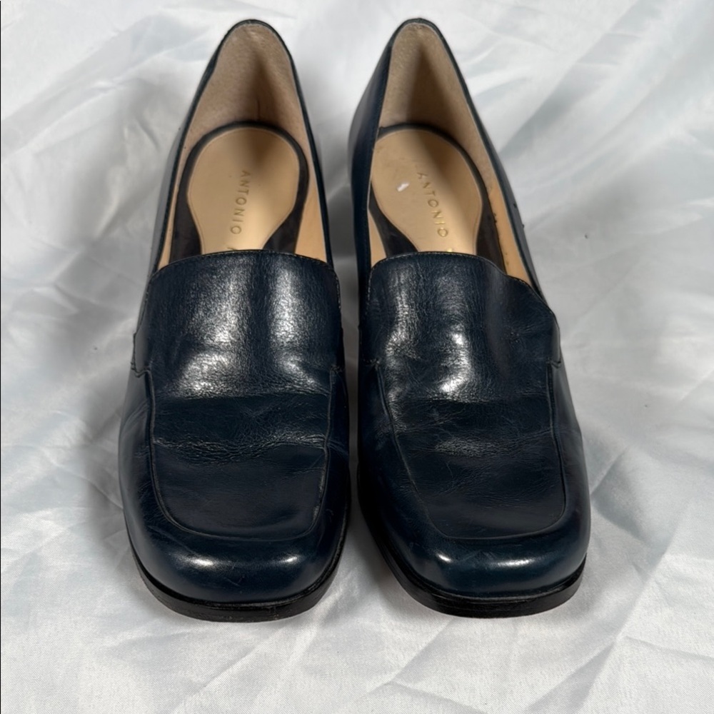 Antonio Melani Women's Navy Loafers
